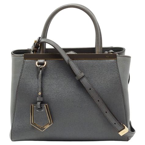 fendi 2jours small saffiano leather tote|Fendi 2Jours Small Mixed.